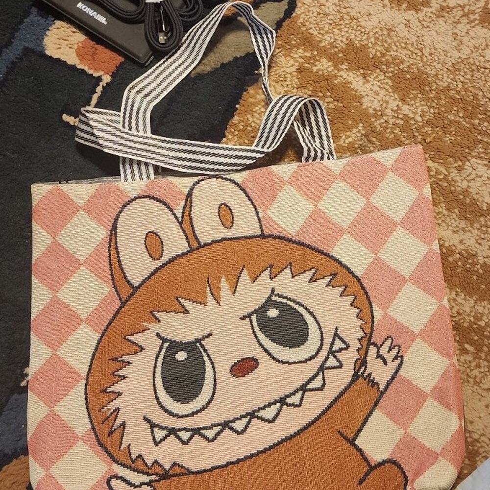 Fabric Mischievous Norse Elf Tote Bag